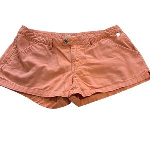Roxy coral color shorts size large
